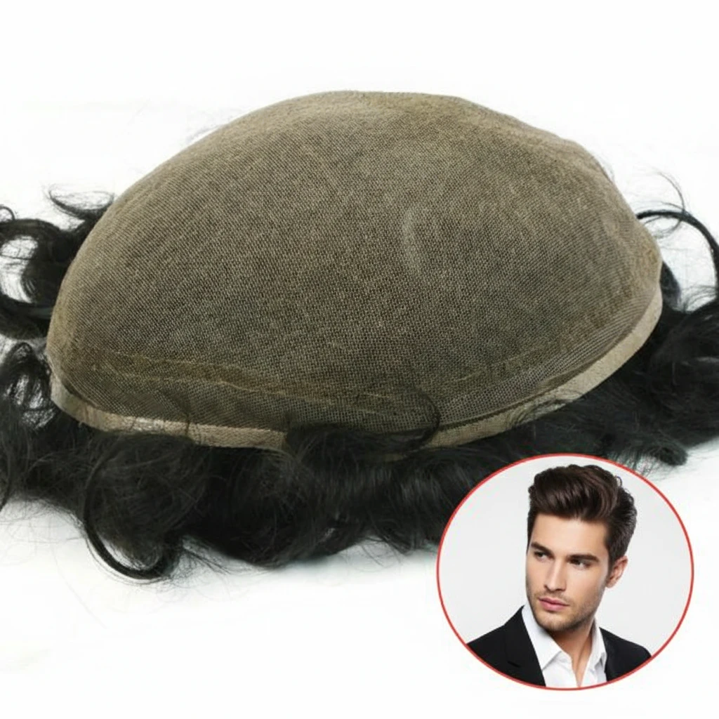 HHB Full Lace Hair Systems for Men | More durable lace Hair System